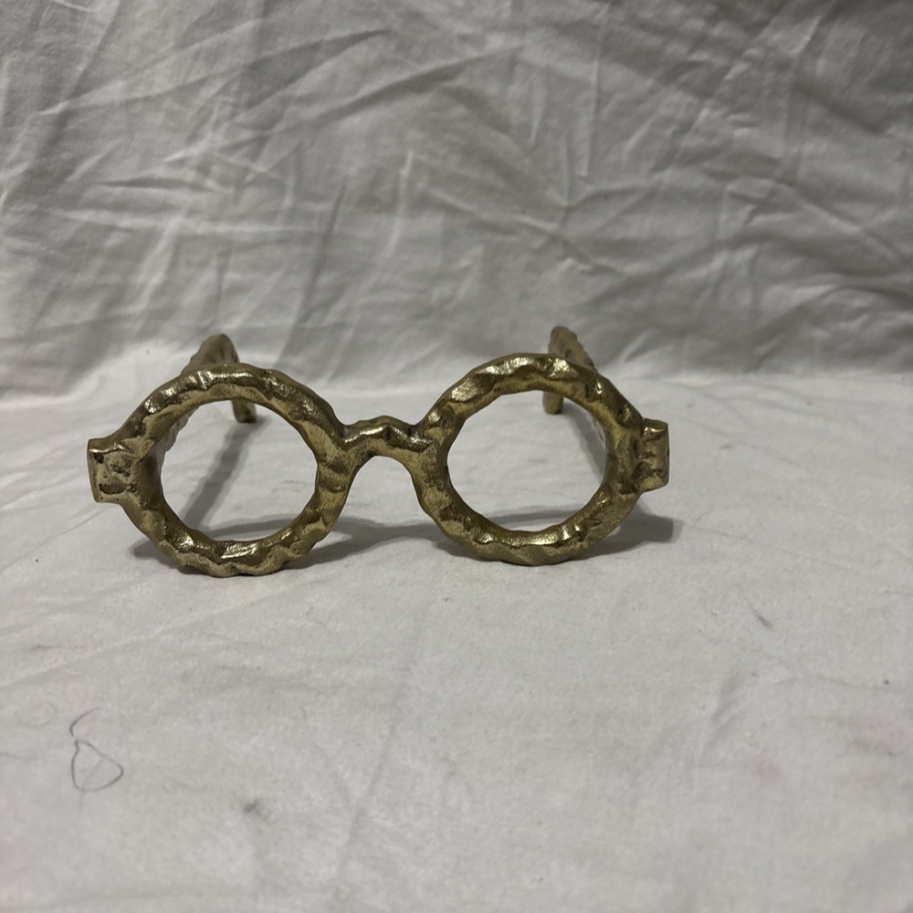 Abstract Round Glasses Aluminum Sculpture Sagebrook Harry‎ Potter